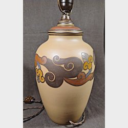 Art deco Hjorth bordlampe