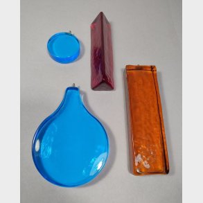 4 glas solfangere / retro glasophng