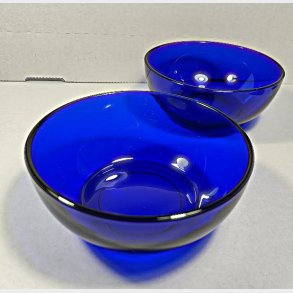 Koboltbl Iittala glasskle