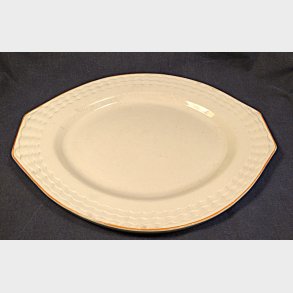 Antikt engelsk art deco fad