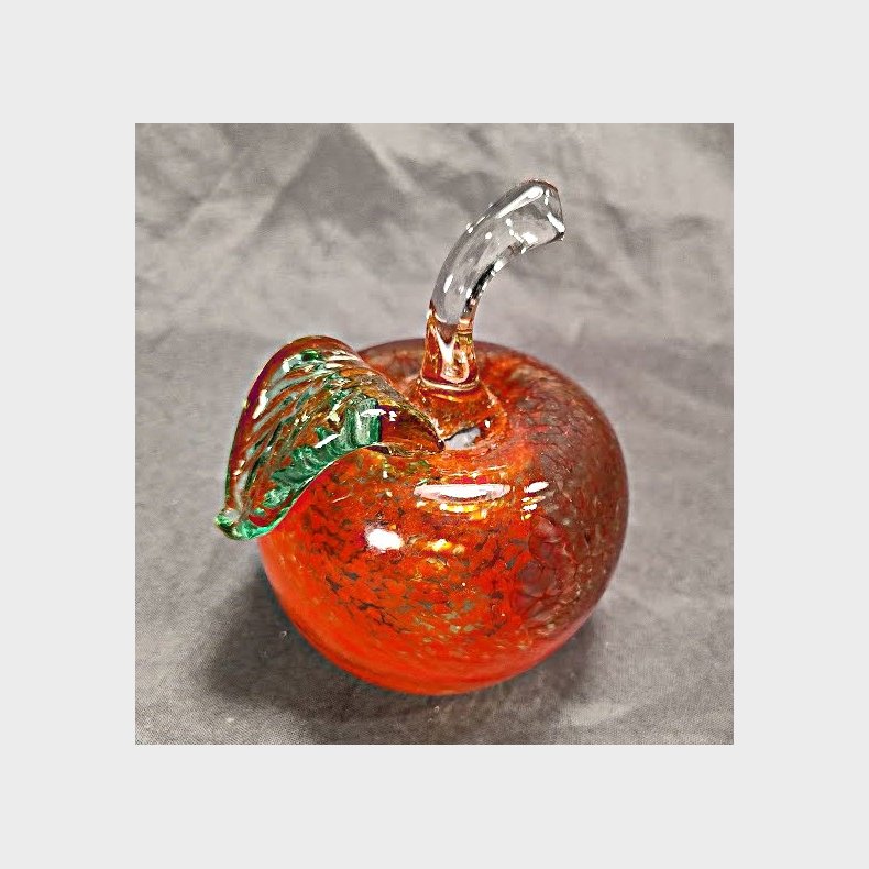 Rdt mundblst glasble