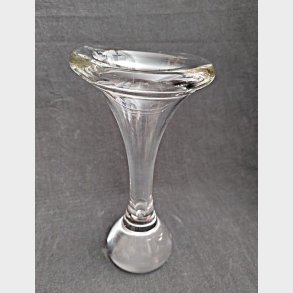 Finsk organisk vintage glasvase