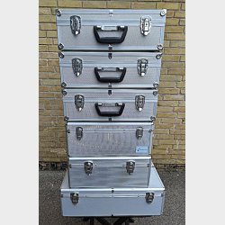 Aluminiumskuffert / CD-kuffert / vrktjskuffert