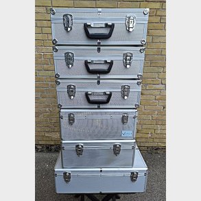 Aluminiumskuffert / CD-kuffert / vrktjskuffert