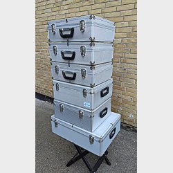 Aluminiumskuffert / CD-kuffert / vrktjskuffert