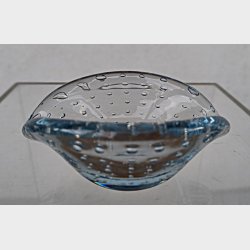 Iceblue Murano vintage glasskl