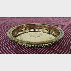 Messing vintage bakke