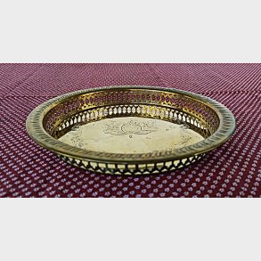 Messing vintage bakke