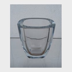 Strmbergshyttan art deco vintage glasvase