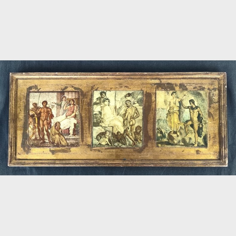 Print med antikke motiver fra Pompeji