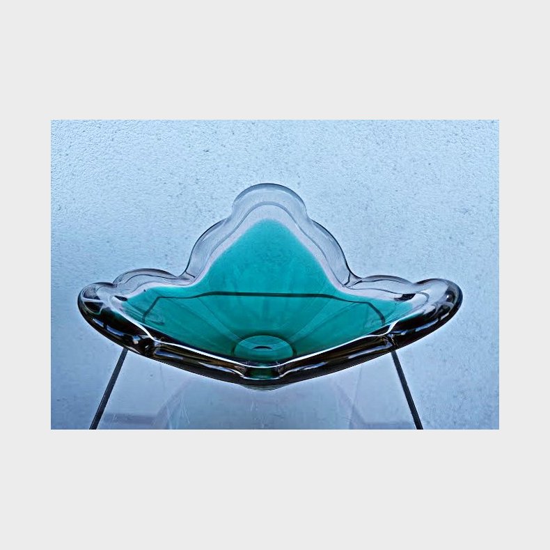 Grn vintage glasskl