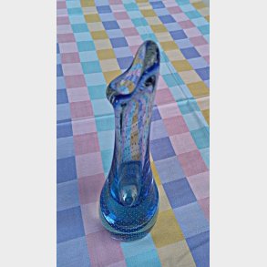 Akvabl Holmegaard Nbvase med bobler