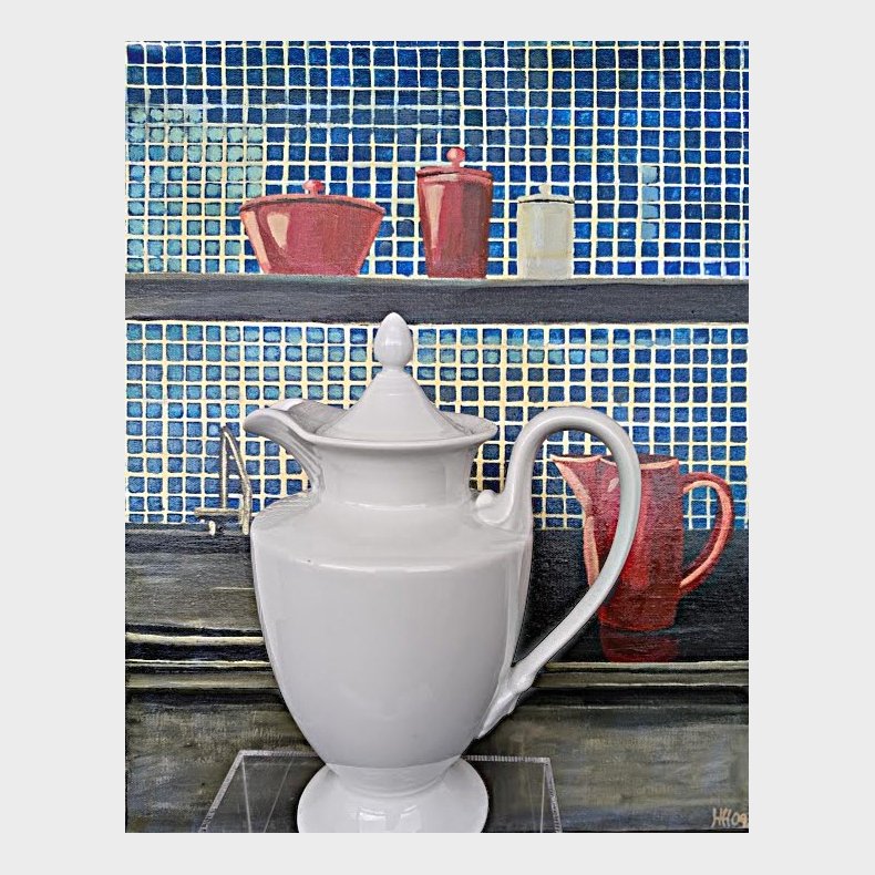 Vintage chokoladekande med lg