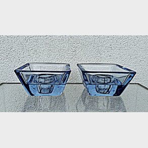 Akvabl� Kastrup - Holmegaard lysestage