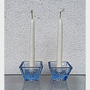 Lille akvabl� Kastrup - Holmegaard lysestage