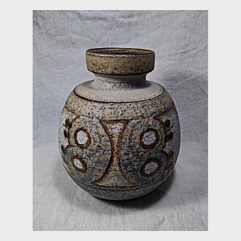 Stor Sholm stentjs vase