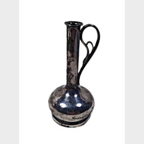 Lille s�lvplet vintage kande