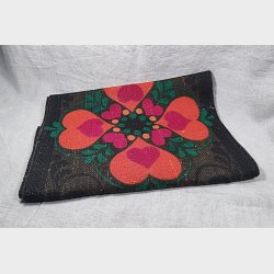 Naturfarvet vintage julel�ber fra S�dahl Design med r�de julehjerter