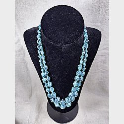 Turkis vintage halsk�de