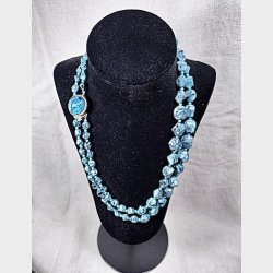 Turkis vintage halsk�de