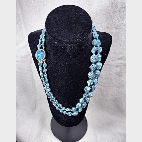 Turkis vintage halsk�de