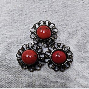 Halsk�de vedh�ng med koraller