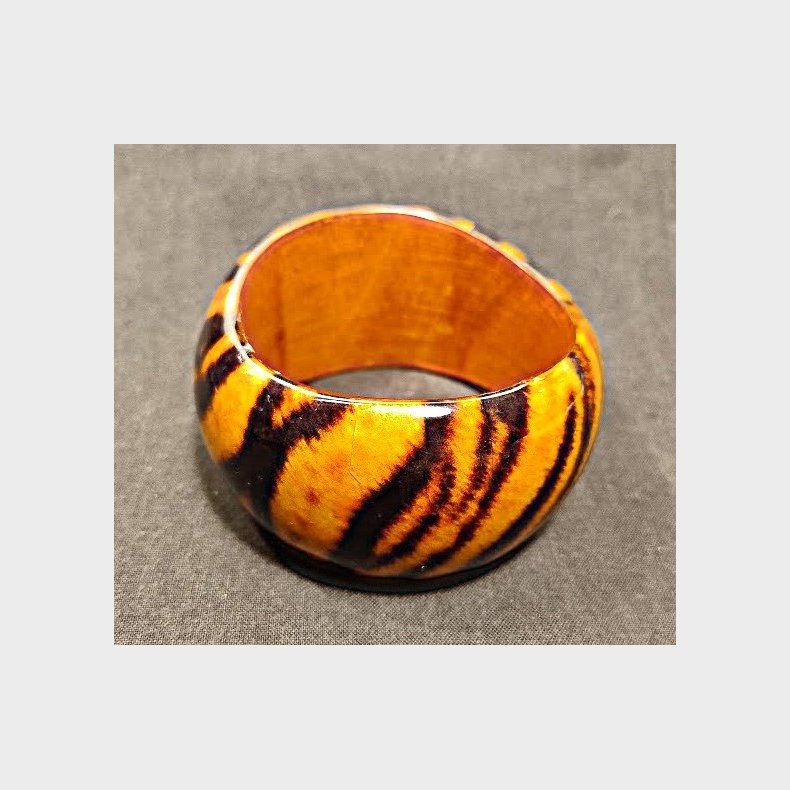 Vintage armb�nd / armring med tigerstriber