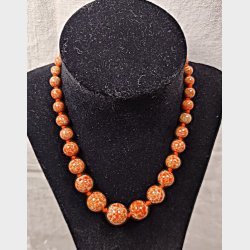 Vintage koral halsk�de