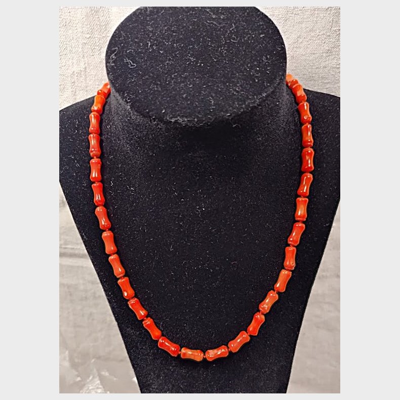 Halsk�de med middelhavskoraller