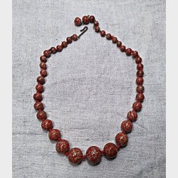 Vintage koral halsk�de