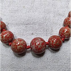 Vintage koral halsk�de