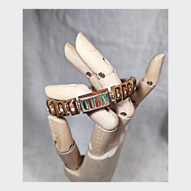 Souvenir vintage armb�nd fra Cuba