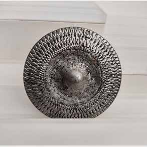 Viking design tin broche