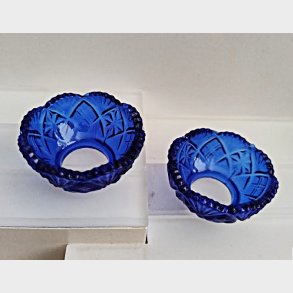 Bl� vintage lysmanchetter