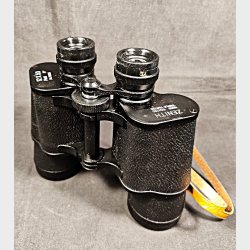 Zenith vintage kikkert i l�dertaske