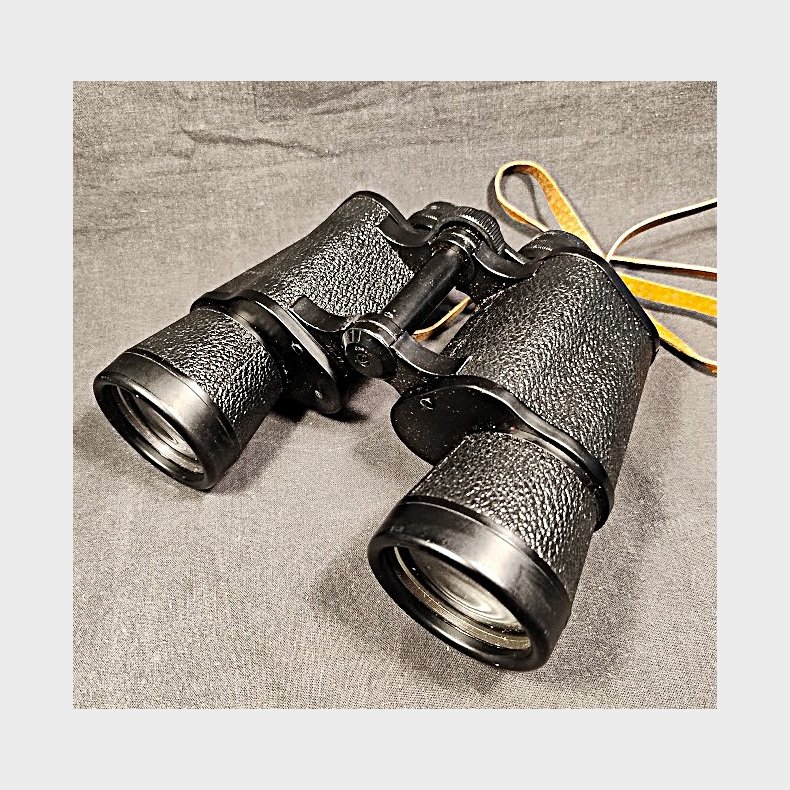 Zenith vintage kikkert i l�dertaske