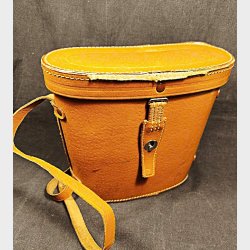 Zenith vintage kikkert i l�dertaske