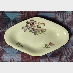 Fransk anemone vintage spisestel