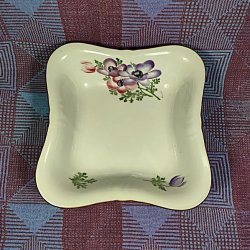 Fransk anemone vintage spisestel