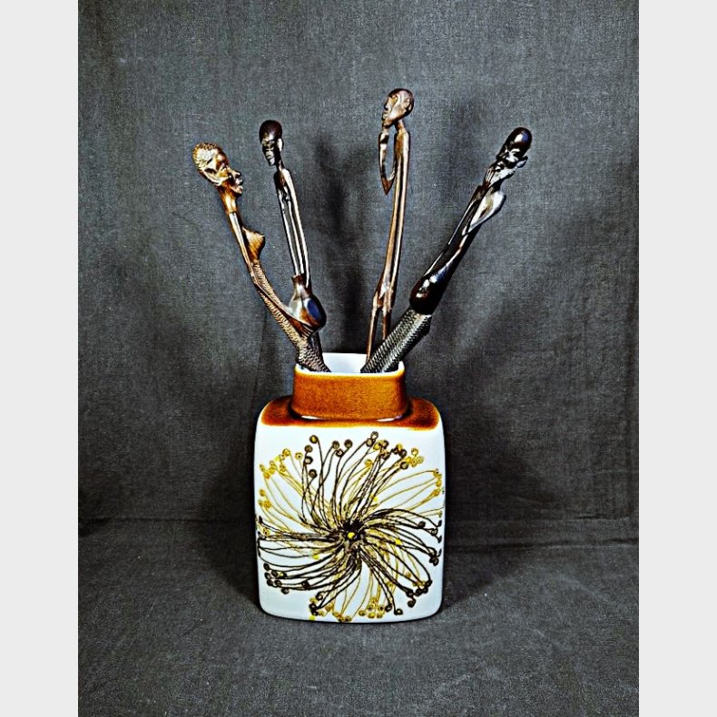 Royal Copenhagen Baca fajance vase