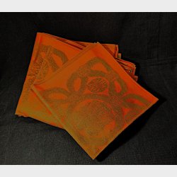 Koralr�de Georg Jensen damask servietter