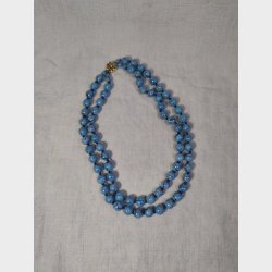 Turkis vintage halsk�de