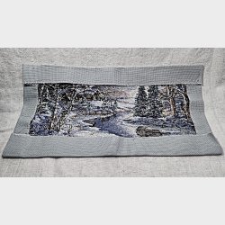 Vintage korsstingsbroderi