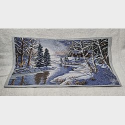 Vintage korsstingsbroderi