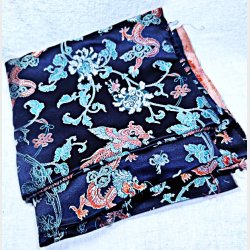 Kinesisk satin brokade stof
