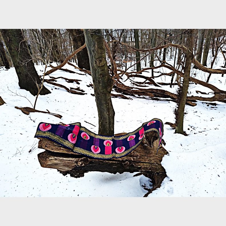 Lilla S�dahl Design vintage julel�ber med t�ndte julelys