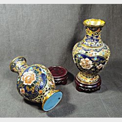 Kinesisk cloisonne vase