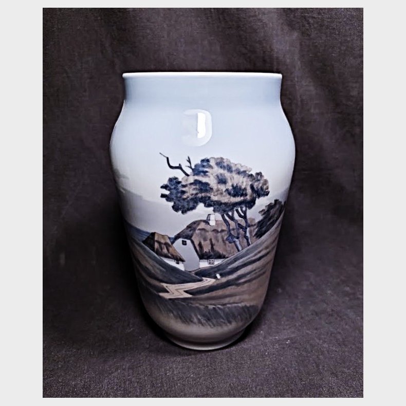 Royal Copenhagen Art Nouveau vase