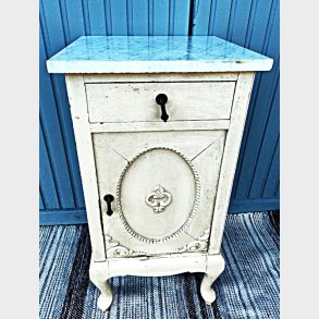 Antik servante med marmorplade