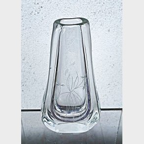 Svensk vintage glasvase